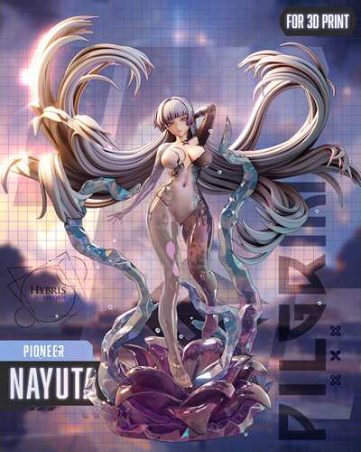胜利女神：妮姬 %娜由塔 Hybris版‌ ‌ 已分件 3D模型Stl文件