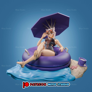 已分件 泽塔 3D打印模型stl数据文件 想要成为影之实力者