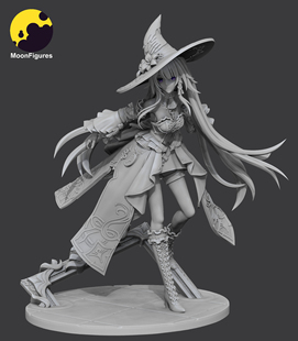 已分件 Moon版 黑塔 3D模型Stl文件 崩坏：星穹铁道