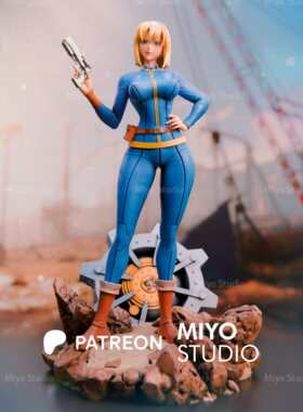辐射 %露西(双体) Miyo版 ‌已分件 3D模型Stl文件