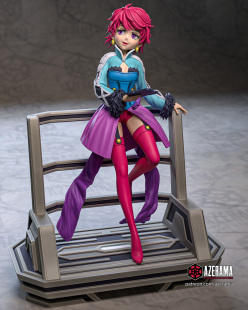 《宿命传说2》哈路洛特(双体含支撑) Aze版 已分件 3D模型Stl文件