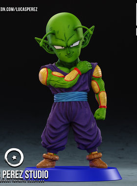 《龙珠》Q版短笛 LucasPerez版 ‌ 已分件 3D模型Stl文件