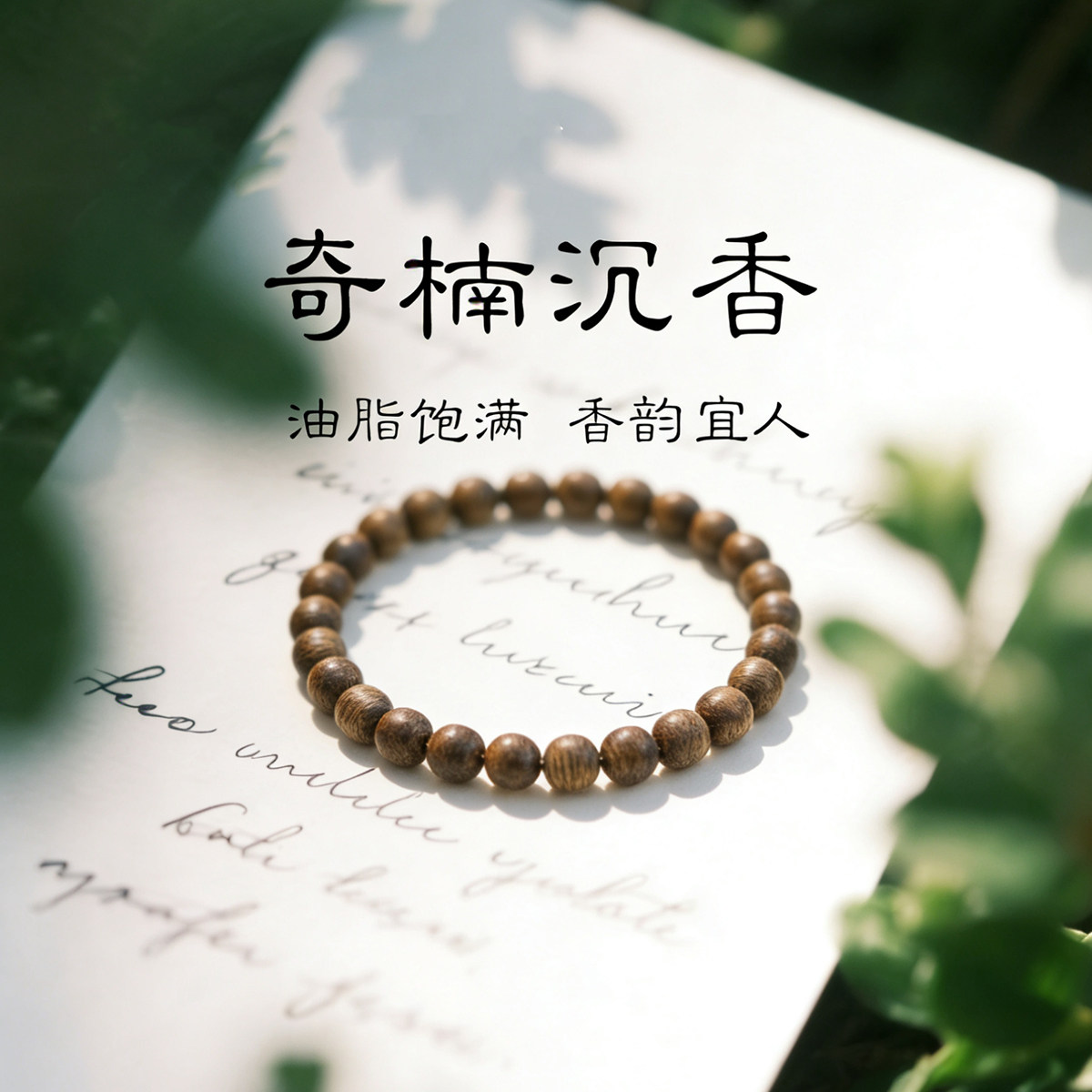 奇楠沉香手串文玩串珠
