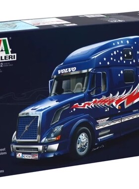 津卫模谷 ITALERI/意大利3892 1/24 沃尔沃VOLVO VN 780 拖车模型