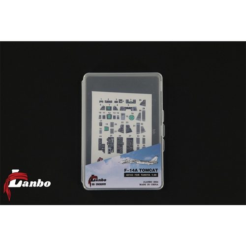 Lanbo3D彩色座舱仪表F-14A战斗机