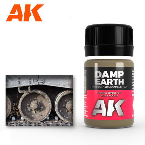西班牙AK拼装模型旧化湿泥