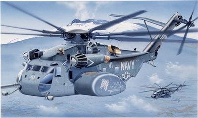 ITALERI拼装飞机模型MH-53E海龙