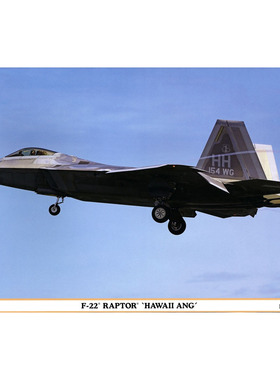 津卫模谷 长谷川 07555 1/48 F-22 猛禽 战斗机 夏威夷州民警卫队