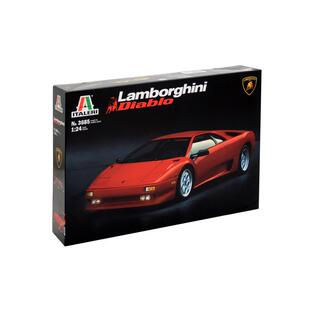 津卫模谷 意大利/Italeri3685 1/24 兰博基尼 DIABLO 跑车 拼装