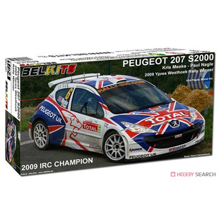 津卫模谷 BELKITS BEL001 1/24标志 PEUGEOT 207 S2000 拼装模型