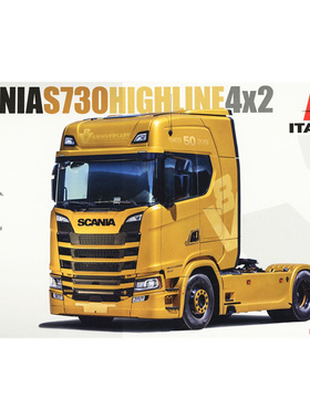 津卫模谷 意大利ITALERI3927 1/24斯堪尼亚S730HIGHLINE牵引卡车