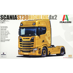 津卫模谷 意大利ITALERI3927 1/24斯堪尼亚S730HIGHLINE牵引卡车