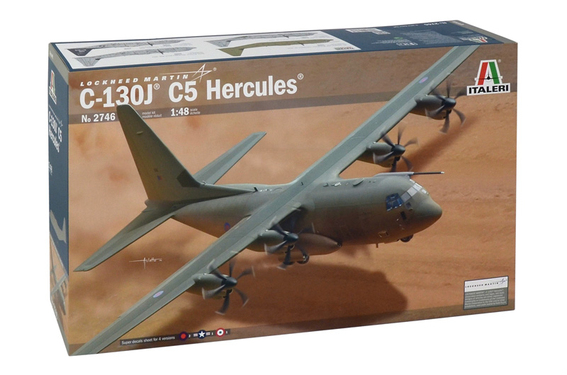 ITALERI拼装模型C-130J大力神