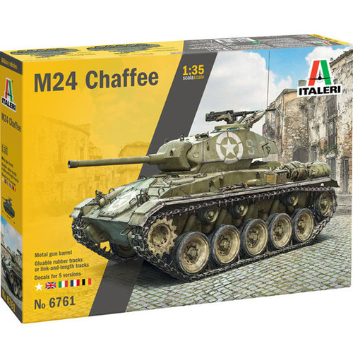 ITALERI美国M24霞飞拼装坦克模型