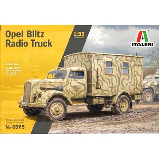 津卫模谷 意大利 ITALERI 6575 1/35 欧宝OPEL 1/4吨无线电卡车