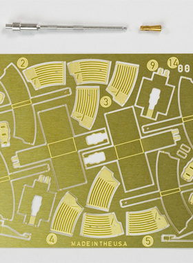 津卫模谷 联合LW35022 1/35德军20mm FLAK38金属炮管弹药箱及弹药