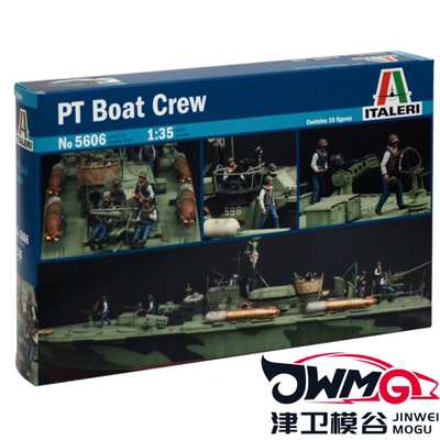 ITALERI拼装模型PTBoatCrew船员