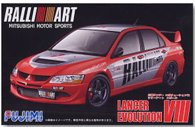 富士美三菱Ralliart拼装车模