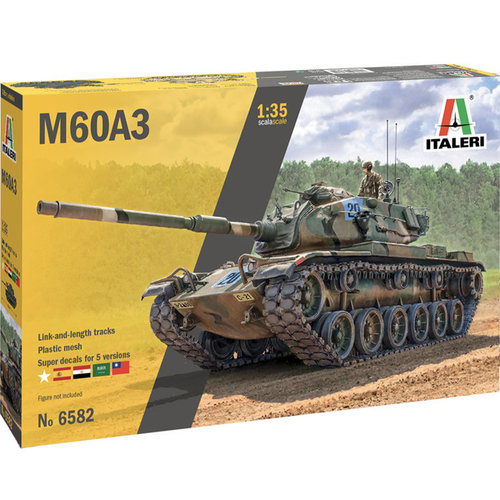 ITALERIM60A3拼装模型坦克