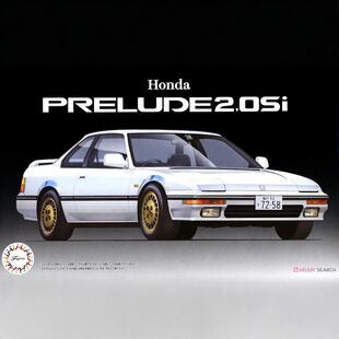 津卫模谷 富士美04761 1/24 本田Prelude 2.0Si轿车 拼装汽车模型