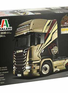 津卫模谷 意大利 ITALERI 3930 1/24 斯堪尼亚 R730拖头 拼装模型