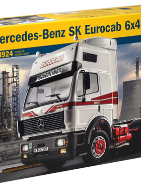 津卫模谷 意大利 ITALERI 3924 1/24奔驰 SK Eurocab 6x4 拖头