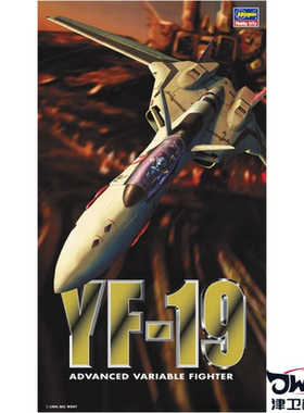 津卫模谷 长谷川 65709 1/72 超时空要塞 YF-19 PLUS 拼装模型