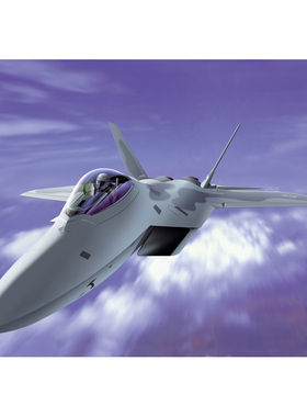 津卫模谷 意大利ITALERI1207 1/72 F-22 猛禽 RAPTOR 战斗机 拼装