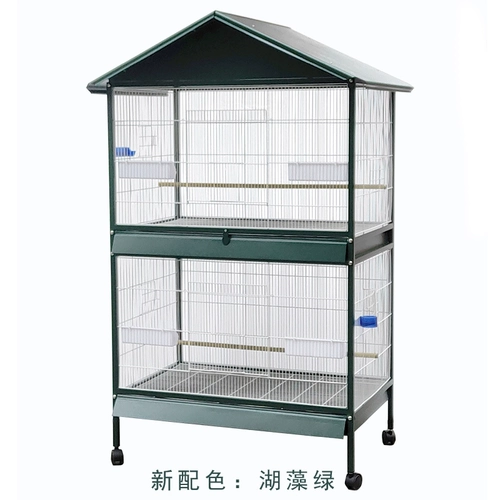Yuedi Parrot Bird Cage 鹩 Абстеллальная кожа тигра большая универсальная крупная металлическая металлическая клетка Luxury 2000d