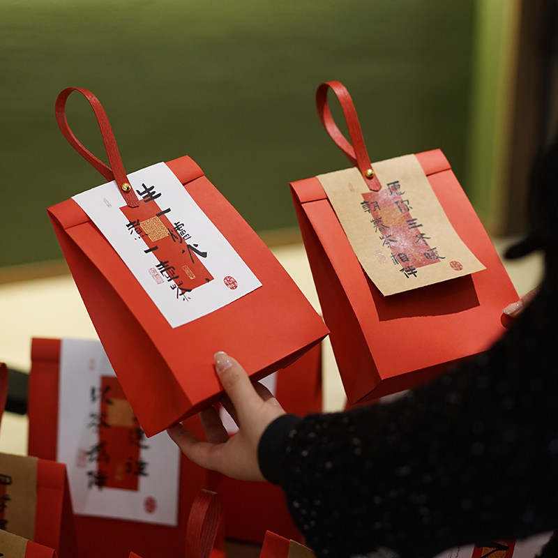 茶叶简易包装盒散茶盒牛皮纸复古茶包装白毫银针普洱凤凰单枞盒子