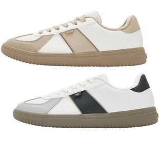 361皮面防雨水德训鞋 361度男鞋 新款 2025秋季 防滑6605 运动休闲板鞋