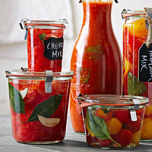 德国进口weck mold系列密封罐玻璃储物罐防潮湿调料罐果酱分装瓶