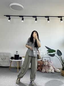 帅气户外速干休闲工装裤轻盈薄软大牛家大码女装胖MM显瘦百搭