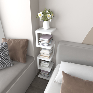 床头柜简约现代卧室床边小型置物架家用沙发迷你边几创意小桌子