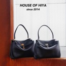 女包真皮牛皮单肩斜挎手提大中小号SS黑金 HIYA高定版 HOUSE