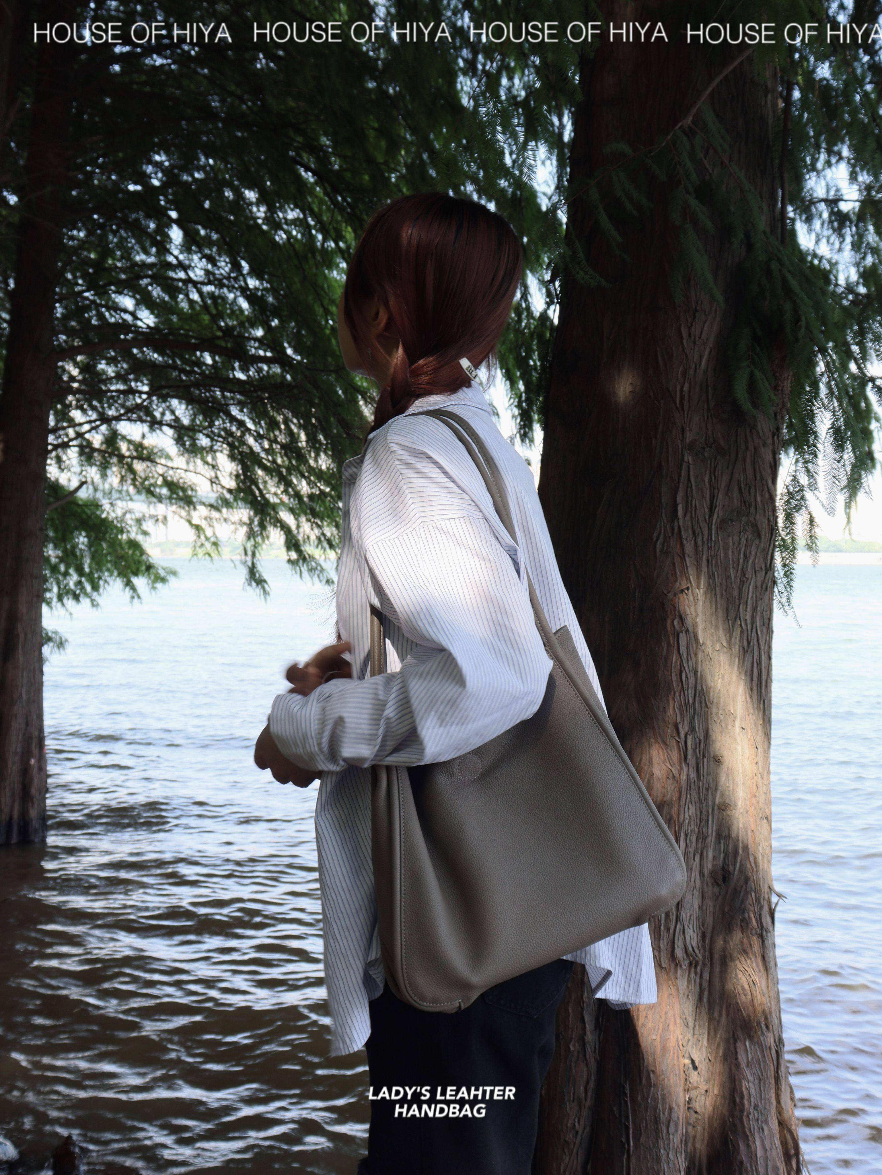 2023韩系水桶大容量托特包包偏复古通勤小众包单肩腋下包,箱包皮具/热销女包/男包,托特包,淘宝优惠券,粉丝福利购,淘宝优惠卷