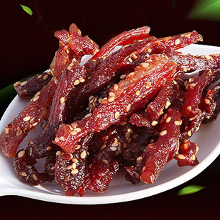 梦逸香广西环江特产香宝猪肉干50g袋装香辣味有嚼劲小零食