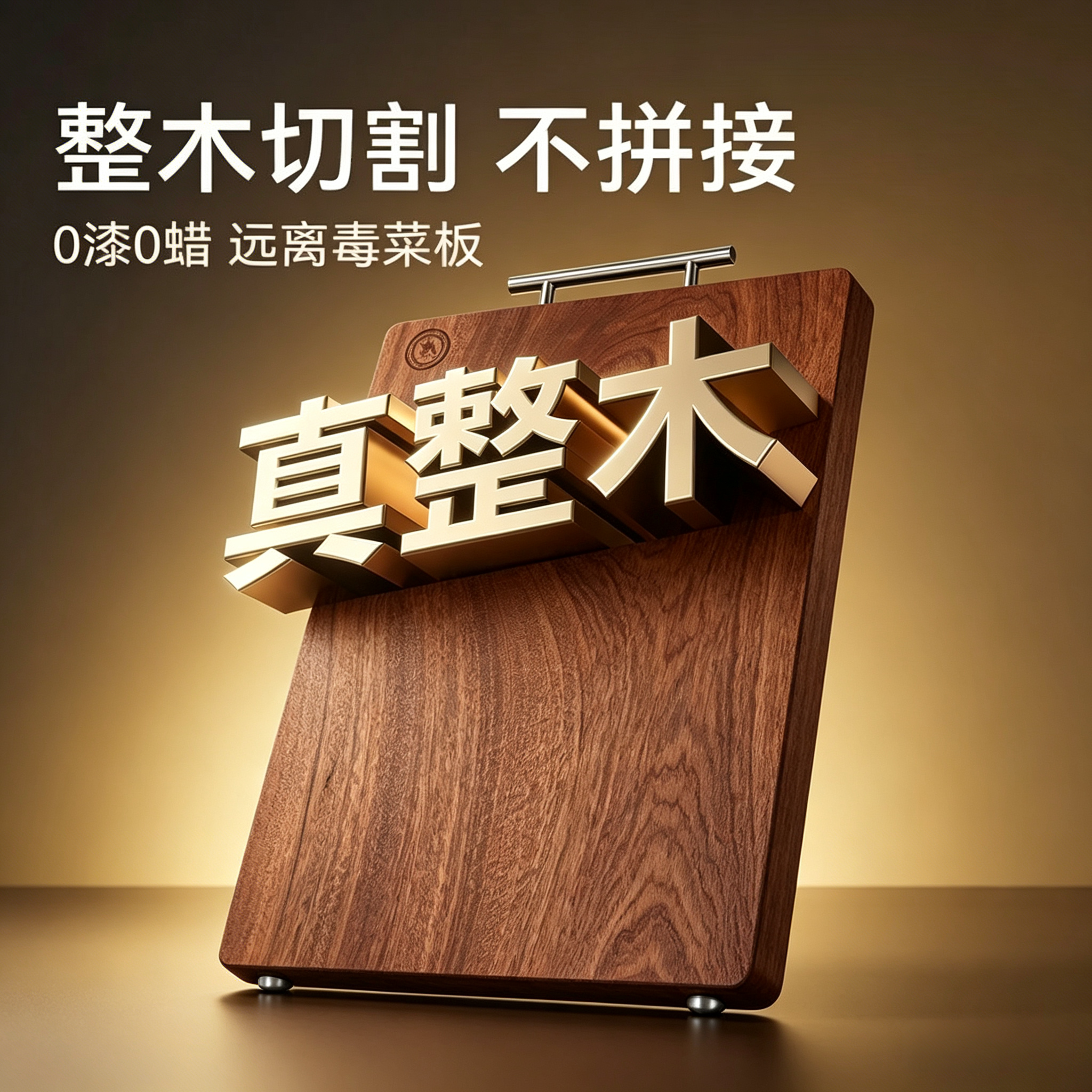 【整块木头】非洲进口整木实木菜板家用防霉厨房切菜板水果砧板