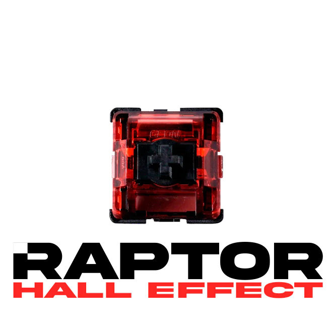 GEON. WORKS RAPTOR HE GAMING SWITCH CUSTOMIZED MAGNETIC SWITCH COMPATIBLE WOOTING