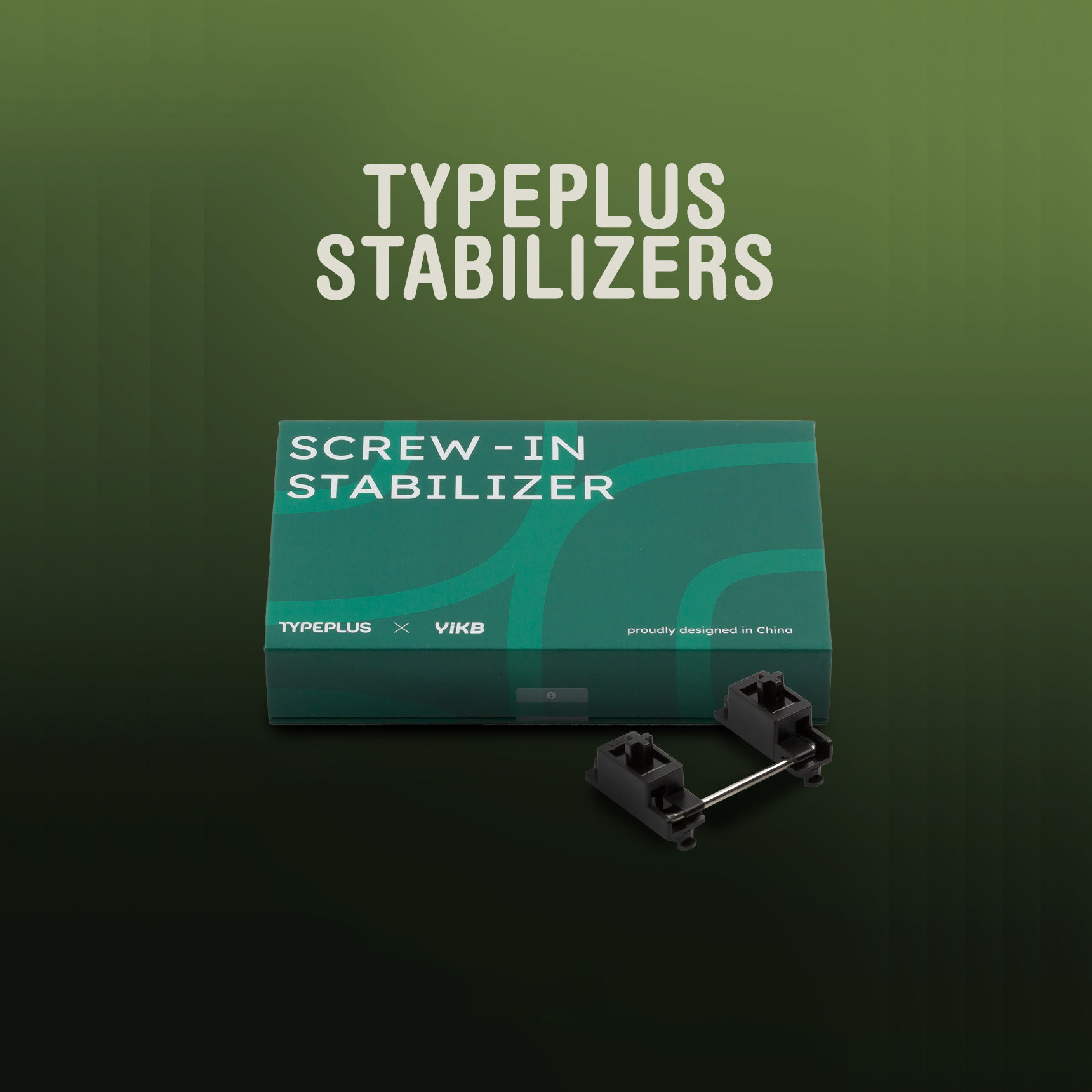 TYEPLUS X YIKB STABILIZERS SATELLITE SHAFT PCB SCREW FIXATION EQUALIZER BAR SATELLITE SHAFT
