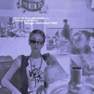 纯棉双纱 China T恤 熊猫竹子 WEIQIN 竹节索罗娜短袖 Sorona®