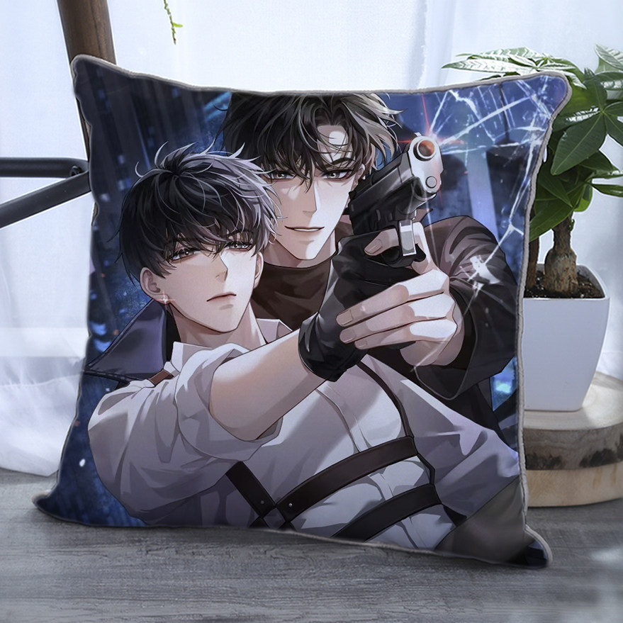 全球高考周边秦究游惑动漫抱枕双面定制原耽美女生礼物毛绒靠枕头