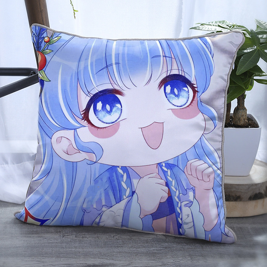 鲛人崽崽三岁啦漫画周边卡通抱枕宿舍床头靠枕椅子靠垫送朋友礼物