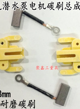 直流潜水泵电机碳刷总成 12V24V48V60V 刷架 带弹簧 潜水泵配件