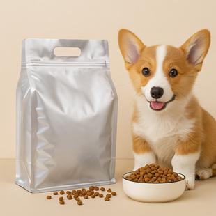 猫粮分装袋八边封包装袋纯铝密封袋宠物食品狗粮袋防潮大容量袋子