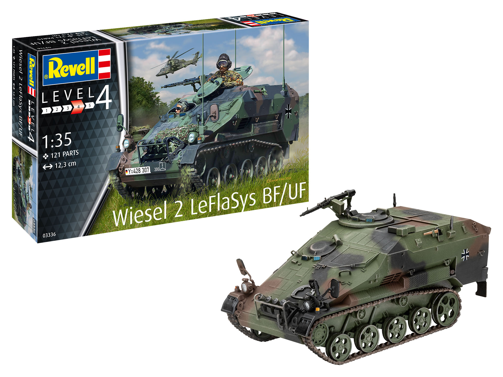 REVELL利华拼装战车 03336 德国鼬鼠二型轻型装甲车 1/35 模玩/动漫/周边/娃圈三坑/桌游 坦克/战车/武器模型 原图主图