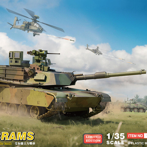 Freedom/自由拼装战车 F15108 1/35 M1A2T主战坦克