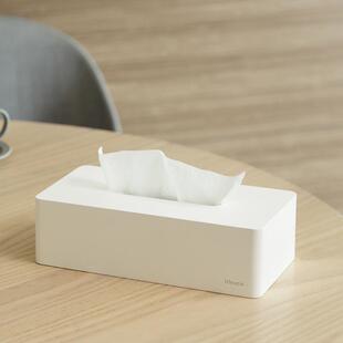 日本ideaco纸巾盒桌面简约高级感车载客厅创意抽纸盒进口家用轻奢