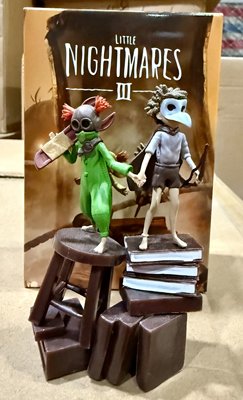 国产 小小梦魇 小六 ALONE 露 手办摆件模型公仔盒装 游戏周边