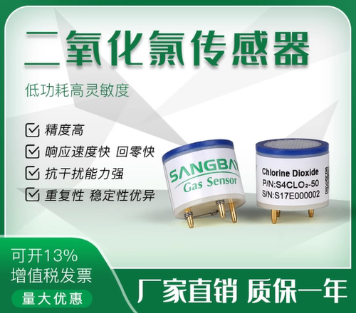 松柏气体传感器S4-CLO2-50PPM